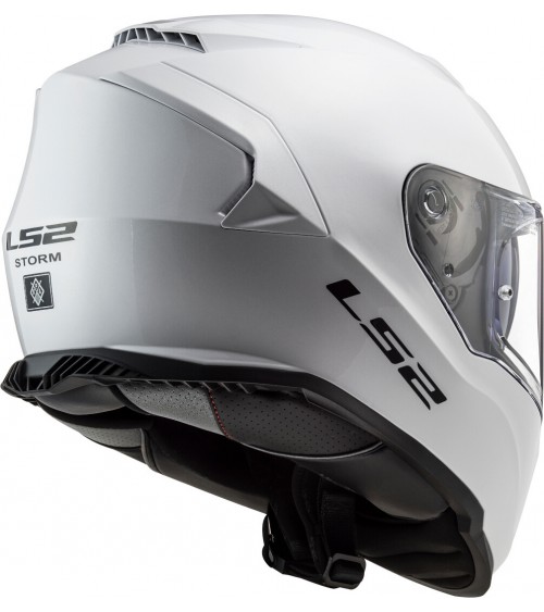 LS2 FF800 Storm 2 Solid White