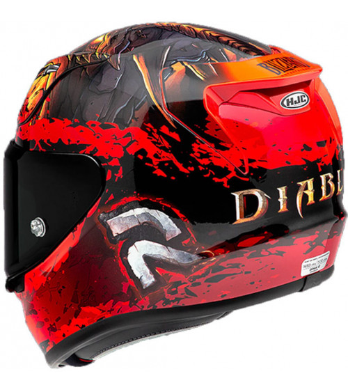 HJC RPHA 12 Diablo Blizzard MC1