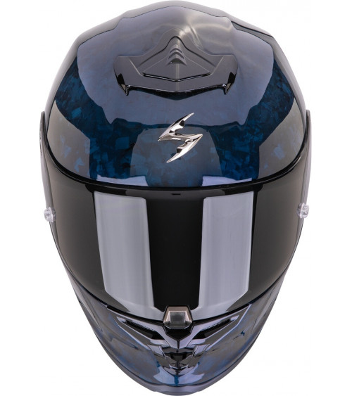 Scorpion Exo-R1 Evo Carbon Air Onyx Blue