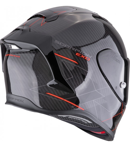 Scorpion Exo-R1 Evo Carbon Air Cynergy Black / Red