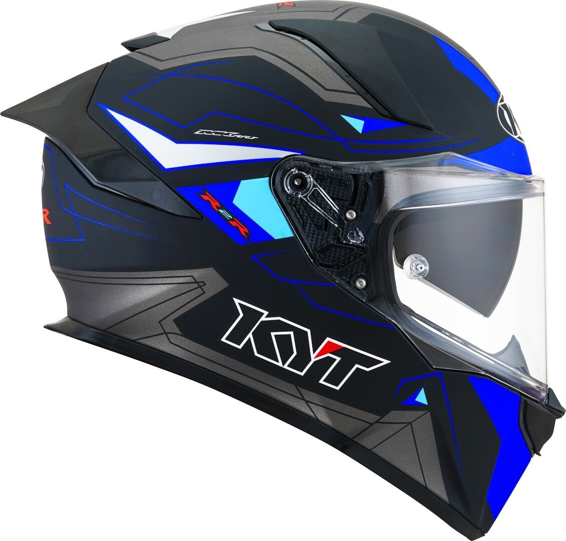 Kyt R2R Led Matt Black / Blue