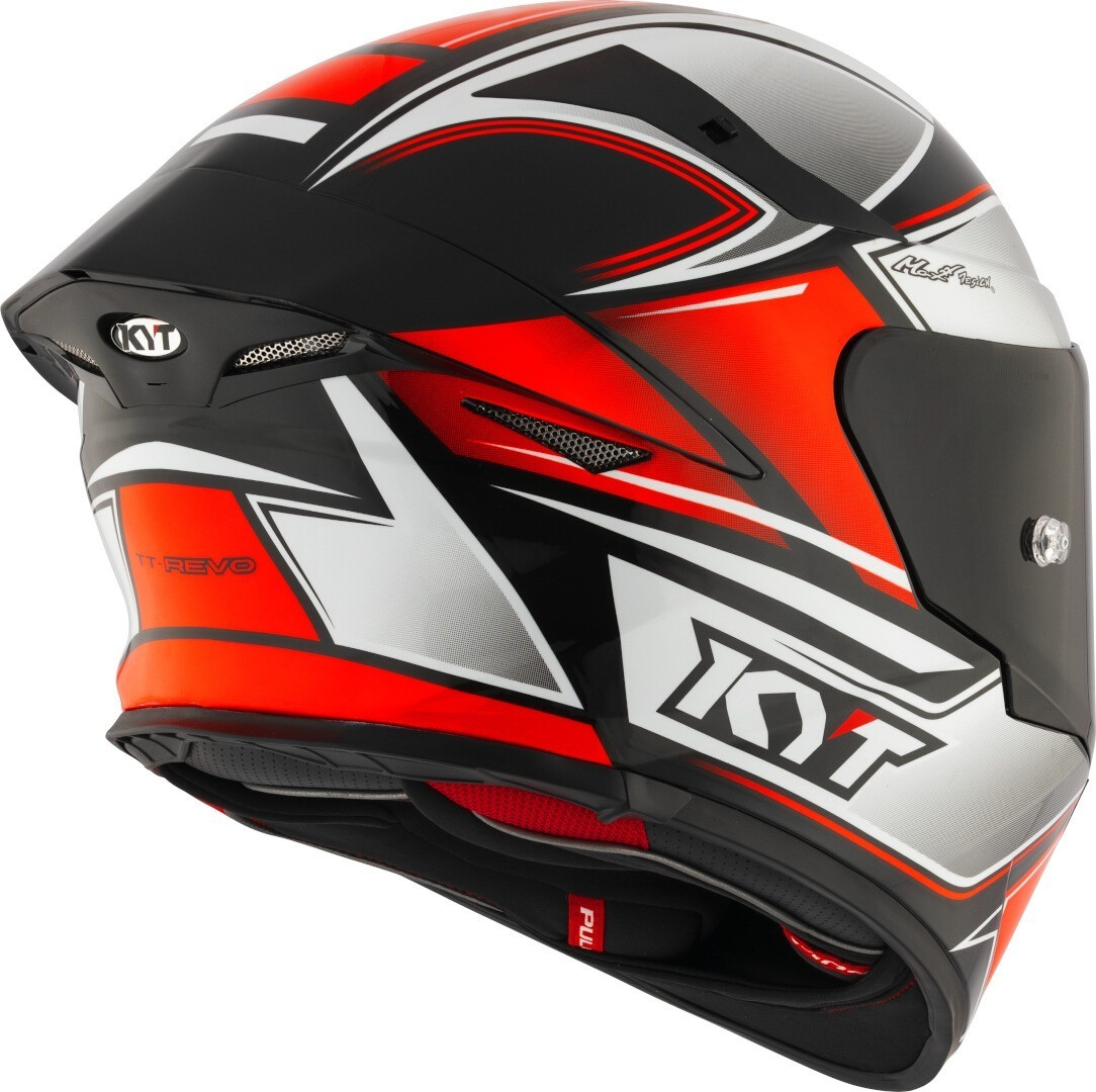 Kyt TT-Revo Tourist Red Fluo