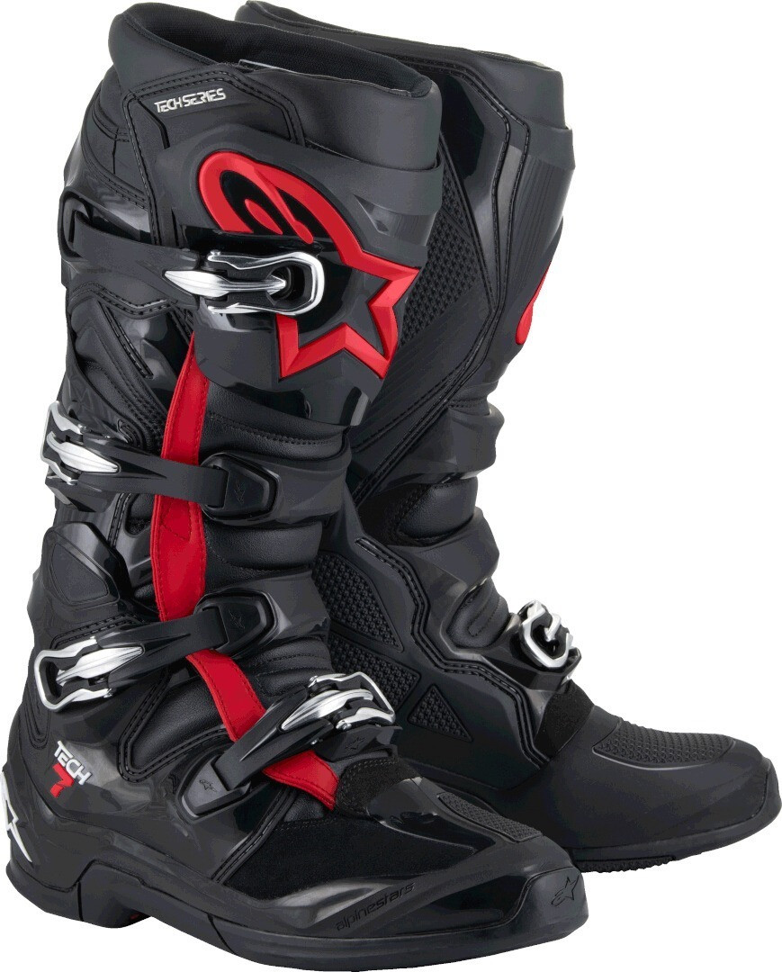 Alpinestars Tech 7 Black/Red Fluo Boot