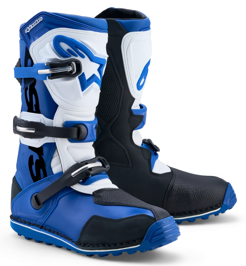 ALPINESTARS TECH-T DARK BLUE / BLACK / WHITE BOOTS