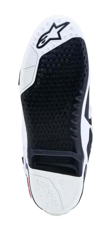 ALPINESTARS TECH 10 WHITE / BLACK / BRIGHT RED BOOTS