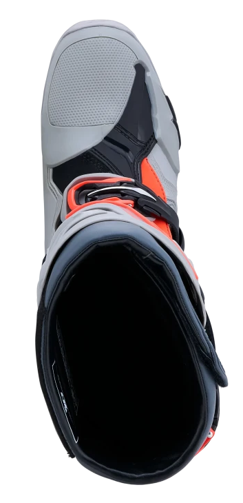 ALPINESTARS TECH 10 ENDURO MID / GRAY / DARK GRAY / RED FLUO BOOTS