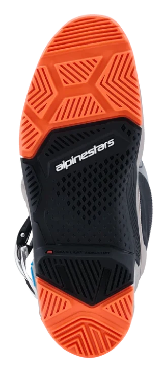 ALPINESTARS TECH 7 ENDURO BLACK / WARM MIRROR GRAY / ORANGE FLUO BOOTS