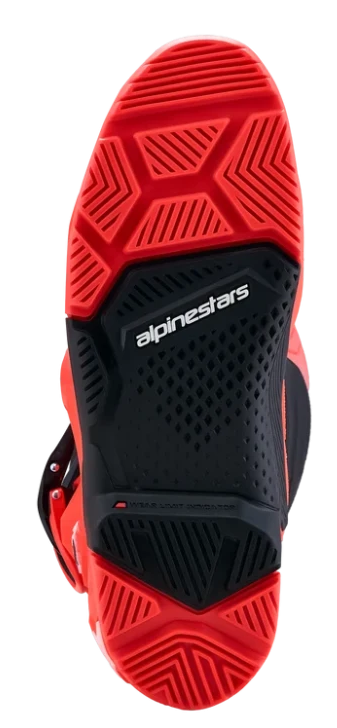 ALPINESTARS TECH 7 ENDURO RED FLUO / BLACK BOOTS