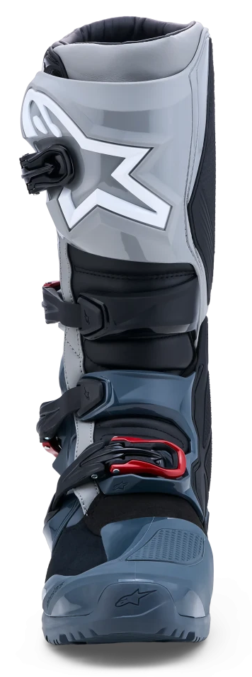 ALPINESTARS TECH 7 ENDURO DRYSTAR® DARK GRAY / MID GRAY / BRIGHT RED BOOTS