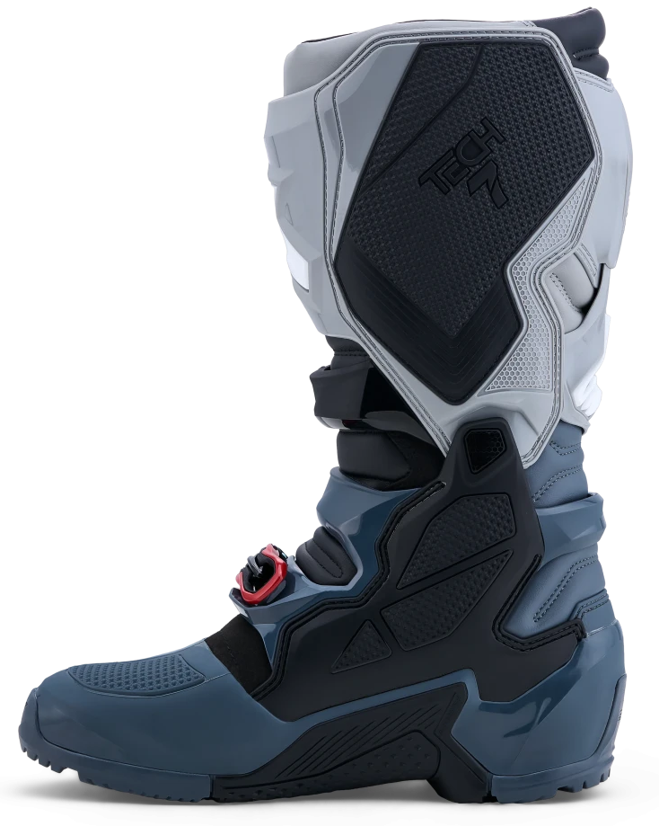 ALPINESTARS TECH 7 ENDURO DRYSTAR® DARK GRAY / MID GRAY / BRIGHT RED BOOTS