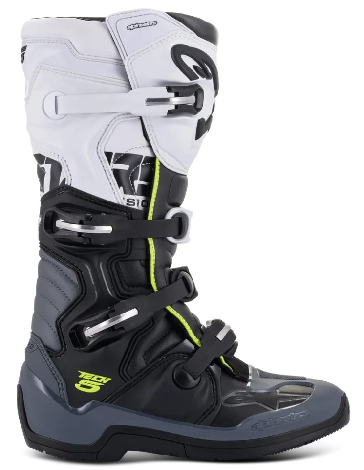 ALPINESTARS TECH 5 BLACK / DRAK GRAY / WHITE BOOTS