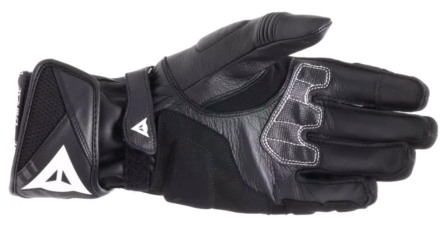 DAINESE REACTO CARBON LONG BLACK GLOVES