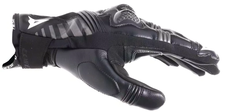 DAINESE REACTO CARBON SHORT BLACK GLOVES
