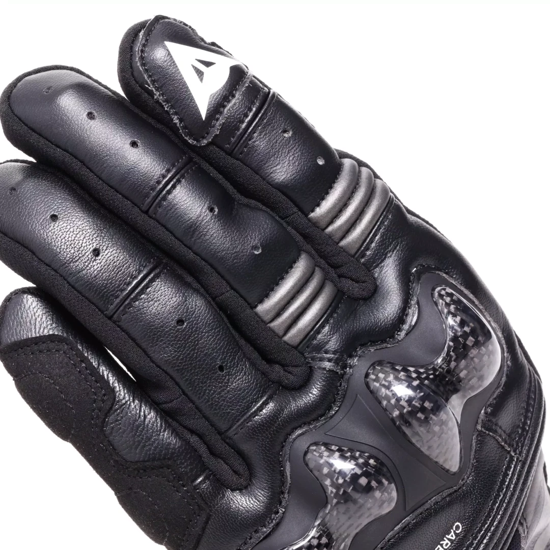 DAINESE REACTO CARBON SHORT BLACK GLOVES