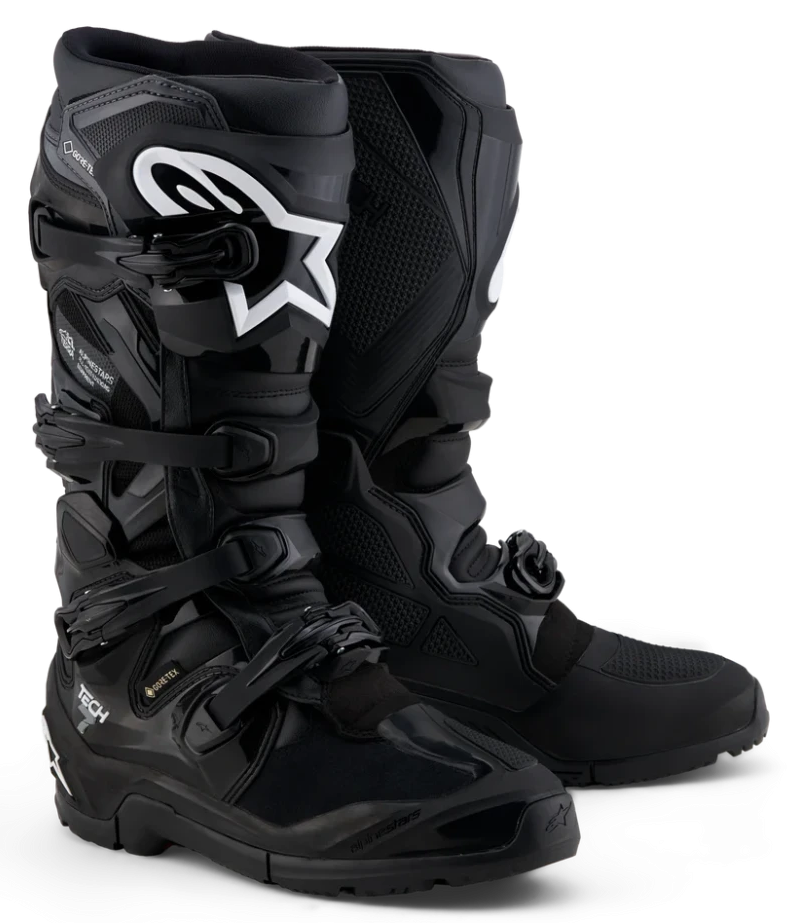 ALPINESTARS TECH 7 ENDURO BLACK / ANTHRACITE / WHITE BOOTS