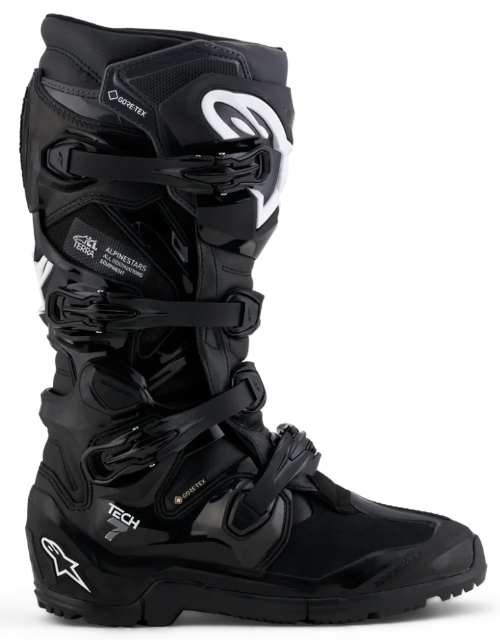 ALPINESTARS TECH 7 ENDURO BLACK / ANTHRACITE / WHITE BOOTS
