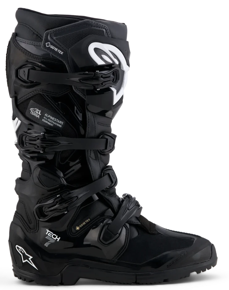 ALPINESTARS TECH 7 ENDURO GORE-TEX® BLACK / DARK GRAY BOOTS