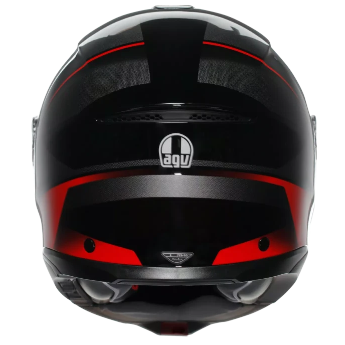 AGV TOURMODULAR E2206  PERCEPTION BLACK / RED
