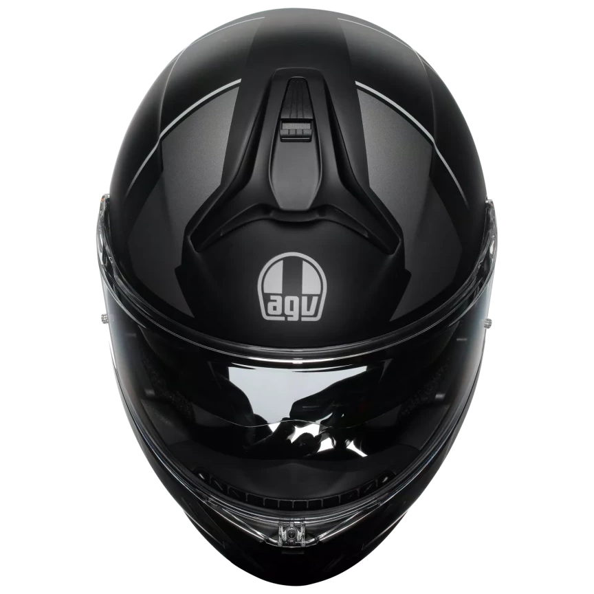 AGV TOURMODULAR E2206 PERCEPTION MATT BLACK / SILVER