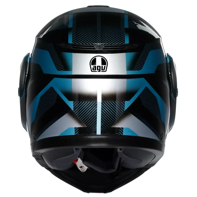 AGV STREETMODULAR E2206 LEDRO MATT BLACK / POWDER BLUE