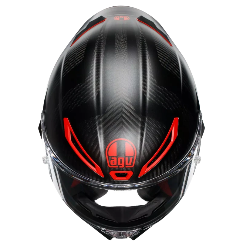 AGV PISTA GP RR E2206 INTREPIDO MATT CARBON / BLACK / RED