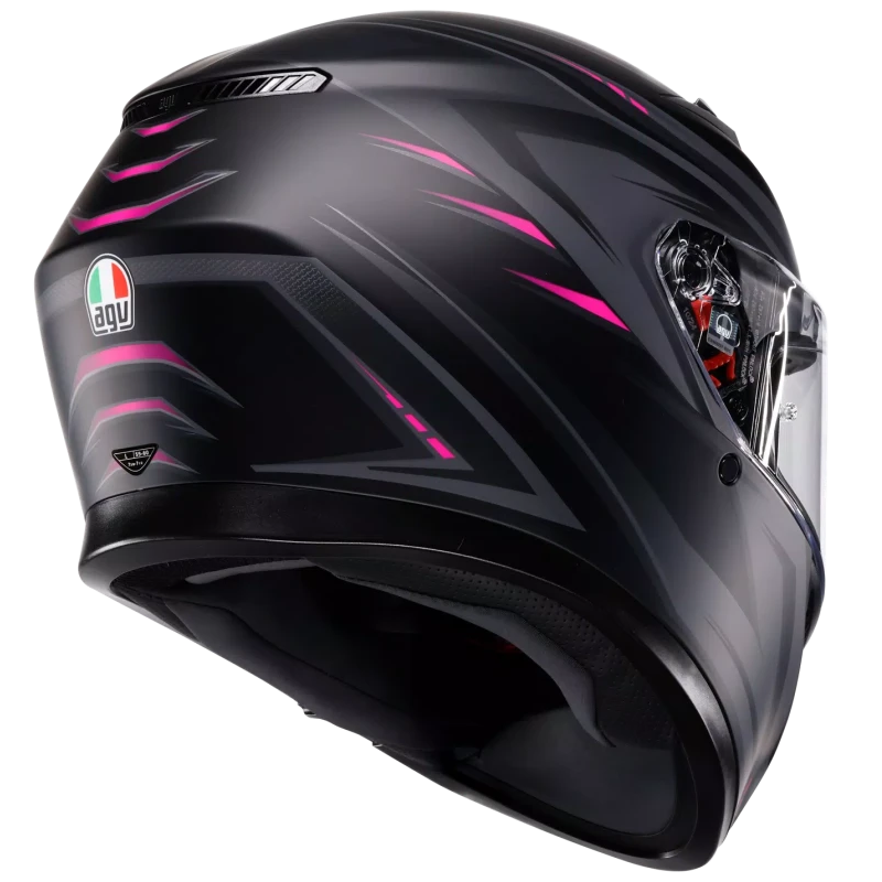 AGV K3 E2206 SYTH MATT BLACK / PINK