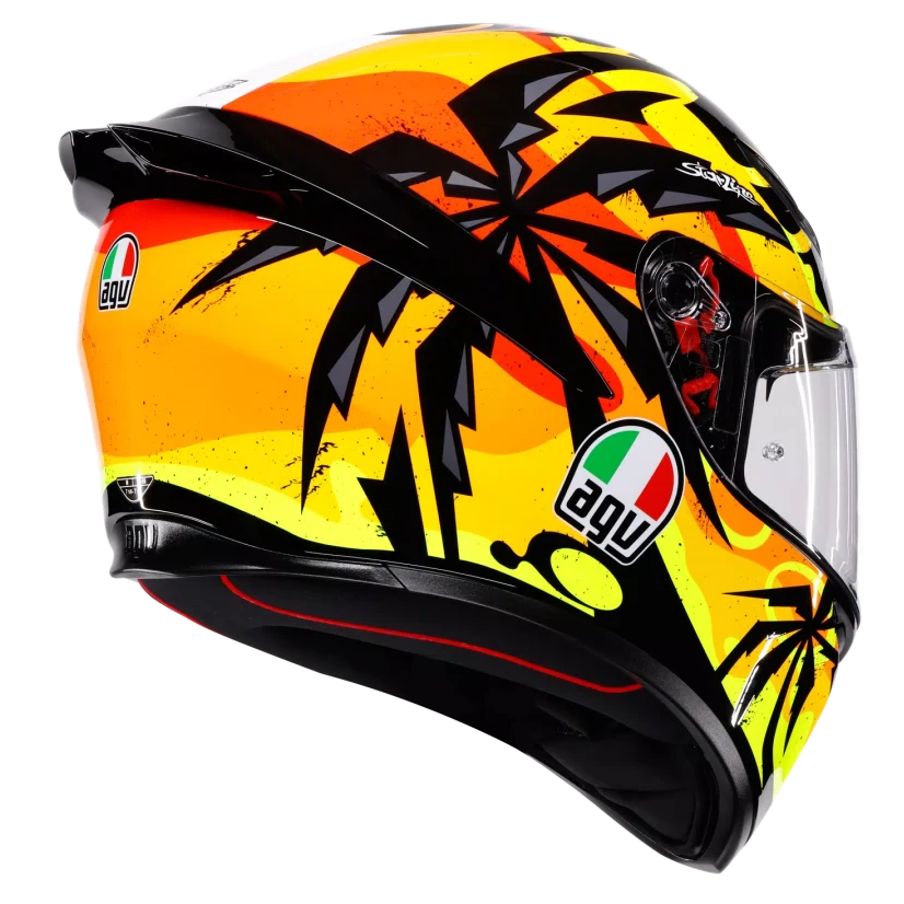 AGV K1 S E2206 TROPICRUSH BLACK / ORANGE