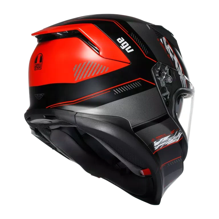 AGV K7 E2206 MPLK KYBER MATT BLACK RED