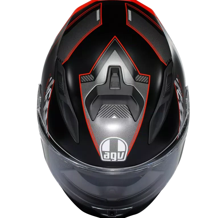 AGV K7 E2206 MPLK KYBER MATT BLACK RED