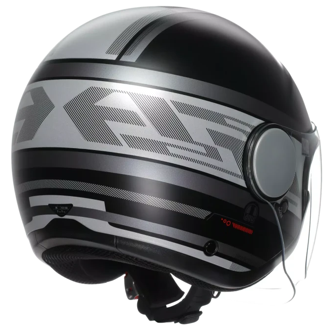 AGV ETERES E2206 MONDELLO MATT BLACK / GREY