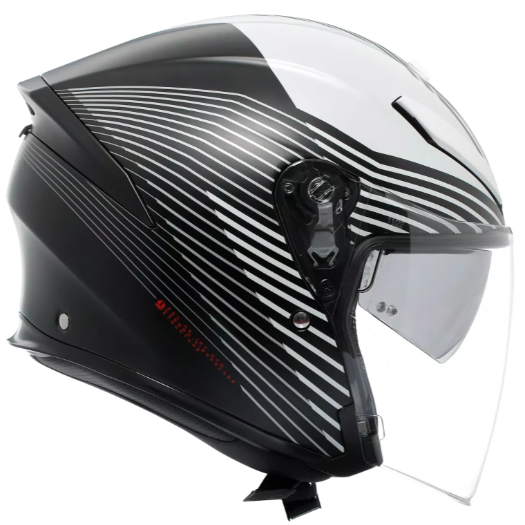 AGV K5 JET EVO E2206 CONTROL MATT BLACK / WHITE