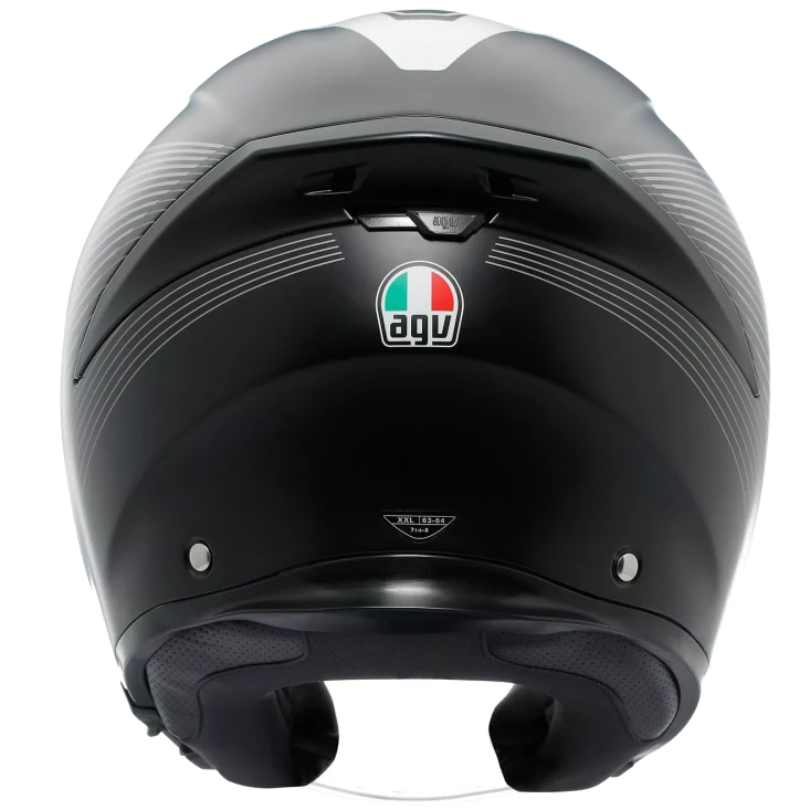 AGV K5 JET EVO E2206 CONTROL MATT BLACK / WHITE