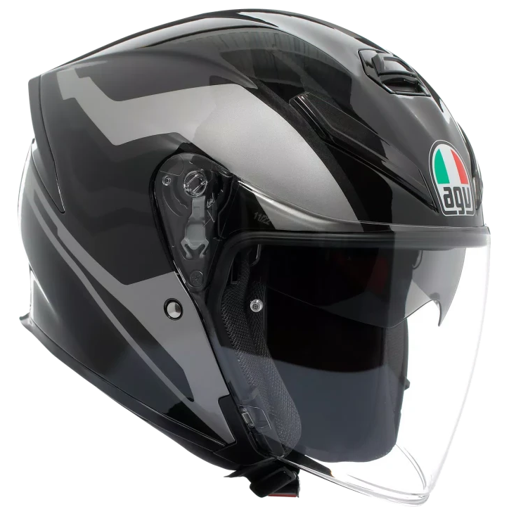 AGV K5 JET EVO E2206 TUNE GREY / BLACK