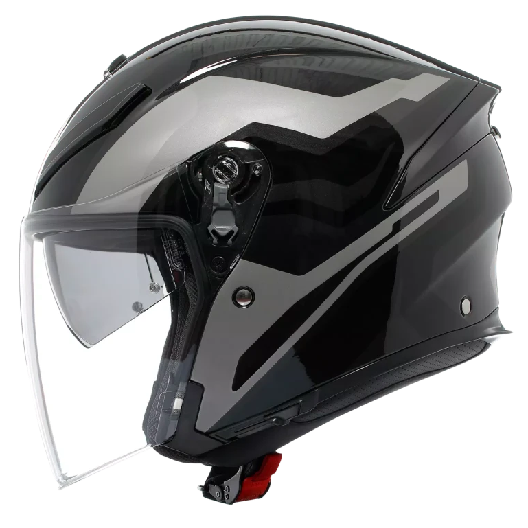 AGV K5 JET EVO E2206 TUNE GREY / BLACK