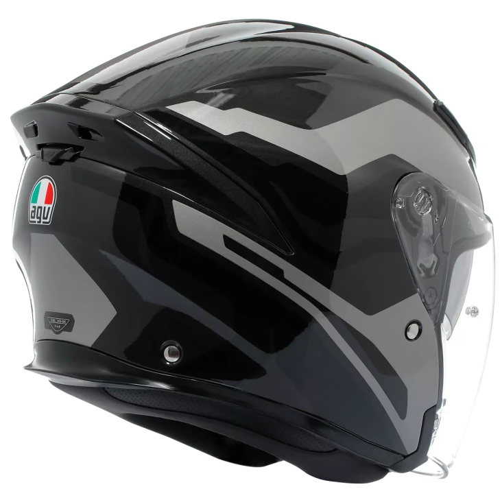 AGV K5 JET EVO E2206 TUNE GREY / BLACK