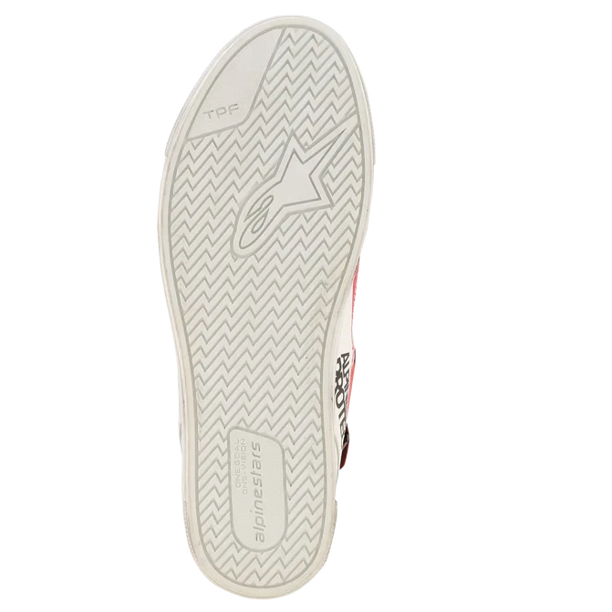ALPINESTARS STATED FLAIR WHITE / RED SHOES
