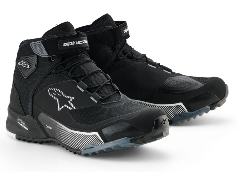 ALPINESTARS STELLA CR-X DRYSTAR BLACK / DARK GREY / WHITE SHOES