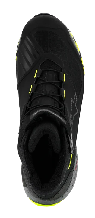 ALPINESTARS CR-X DRYSTAR BLACK / DARK GREY / YELLOW SHOES