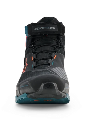 ALPINESTARS CR-X DRYSTAR BLACK / PETROL / ORANGE SHOES