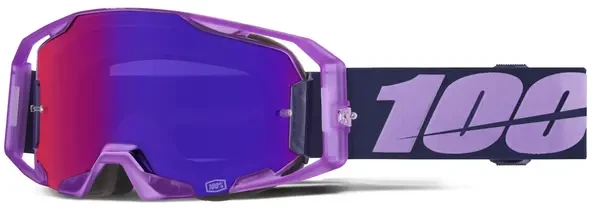 100% ARMATIC TOYOKO MIRROR PURPLE LENS GOGGLE