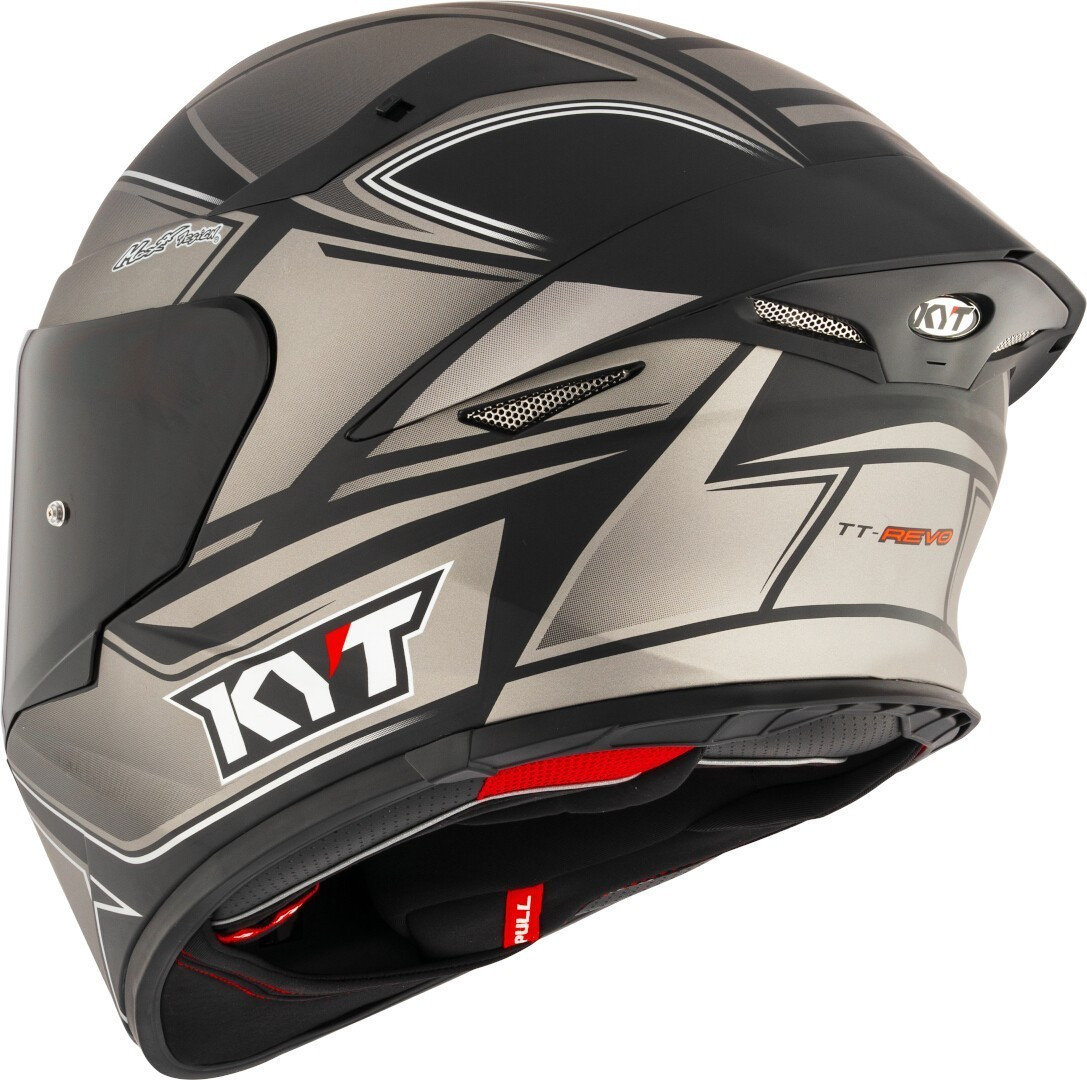 Kyt TT-Revo Tourist Matt Cool Grey