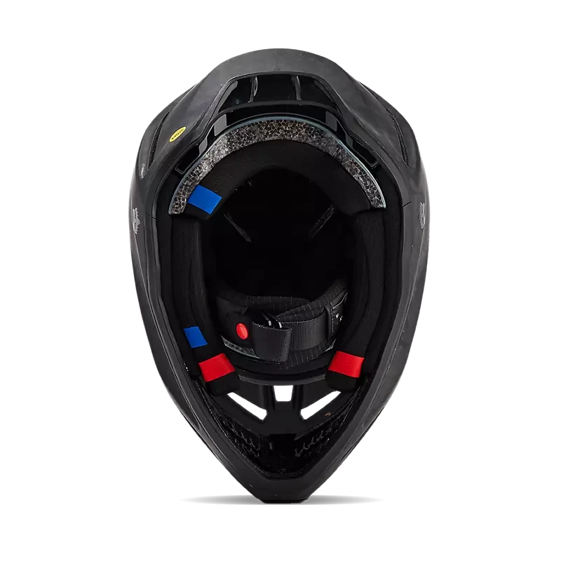 FOX V3 RS CARBON SOLID BLACK MATT