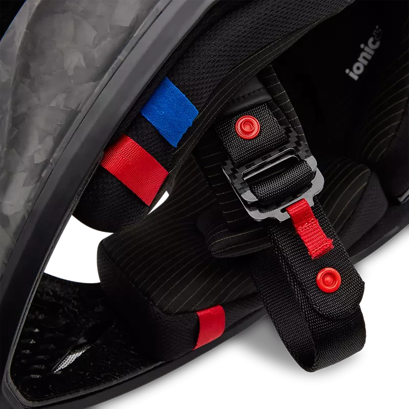 FOX V3 RS CARBON SOLID BLACK MATT