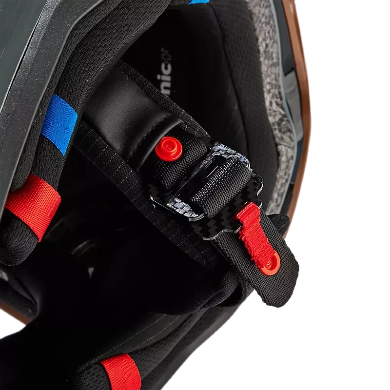 FOX V3 RS CARBON SOLID DARK BROWN