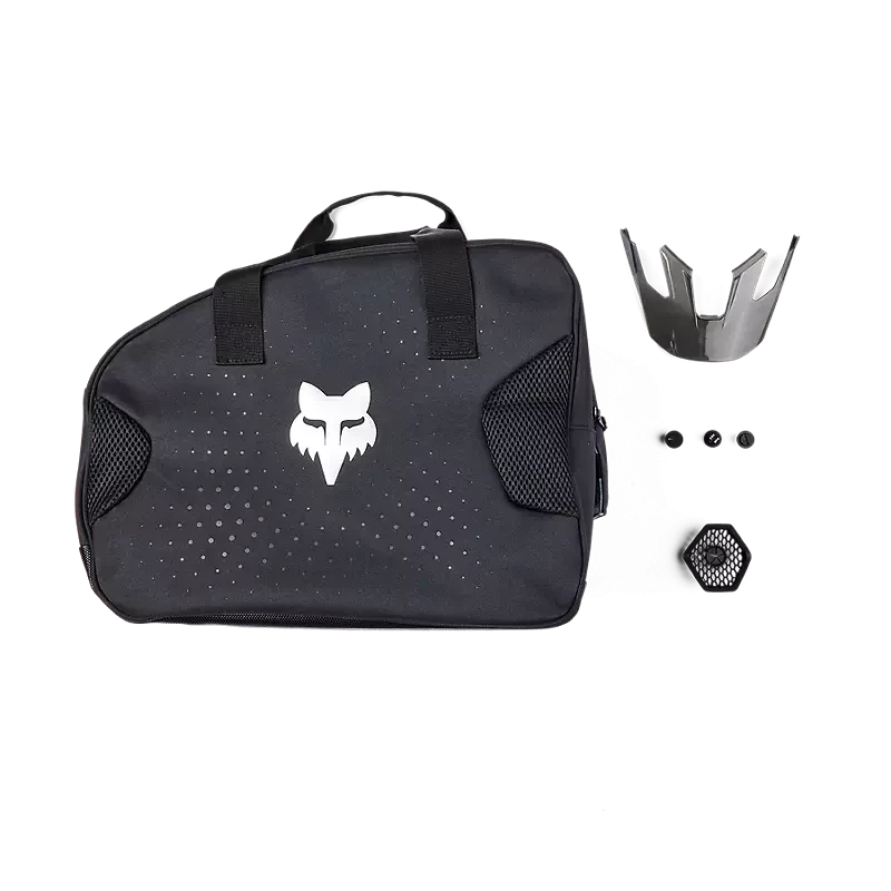 FOX V3 SOLID BLACK MATT