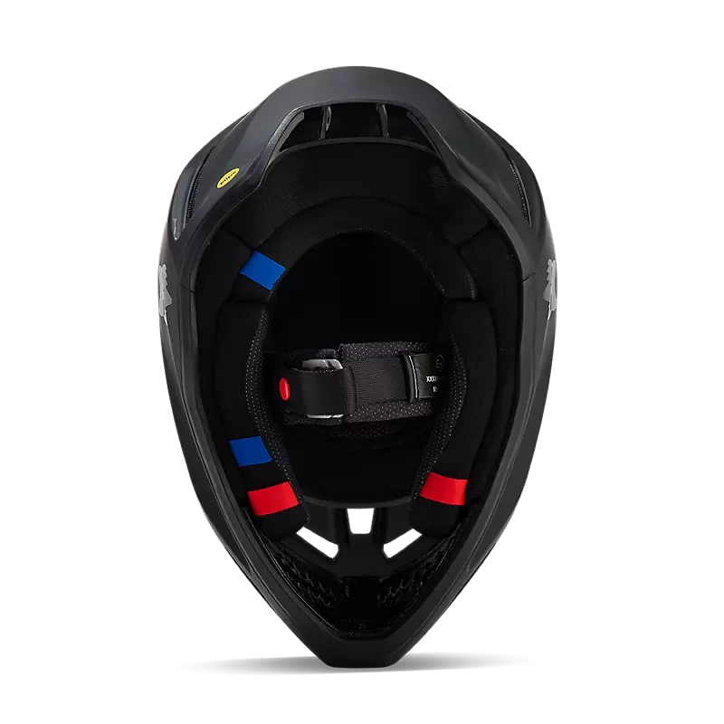 FOX V3 SOLID BLACK MATT