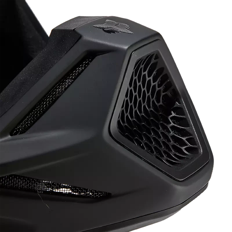 FOX V3 SOLID BLACK MATT