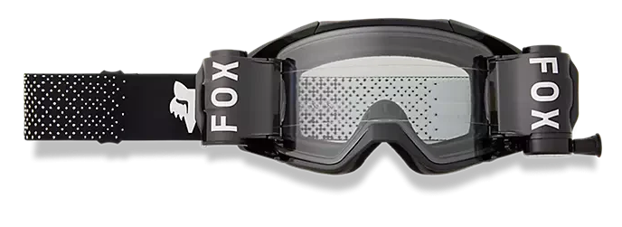 FOX VUE ROLL OFF BLACK GOGGLES