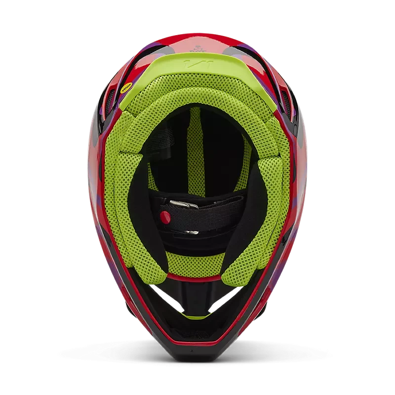 FOX V1 EMOTION RED FLUO