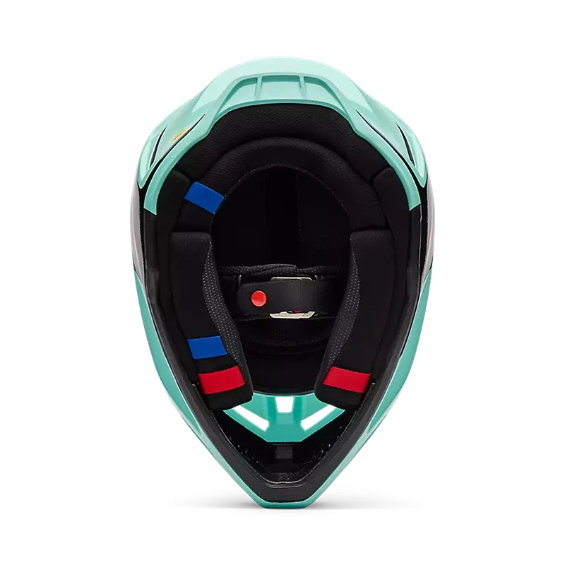 FOX V3 DRIP TURQUESA